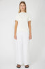 sphere sweater / white