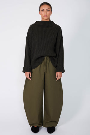 recede pant / khaki