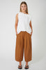 decline pant / tan brown