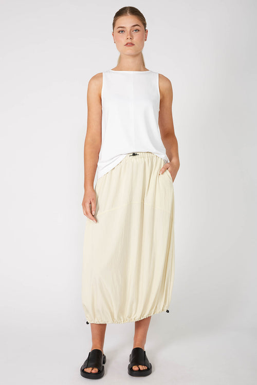 ash skirt / buttercream