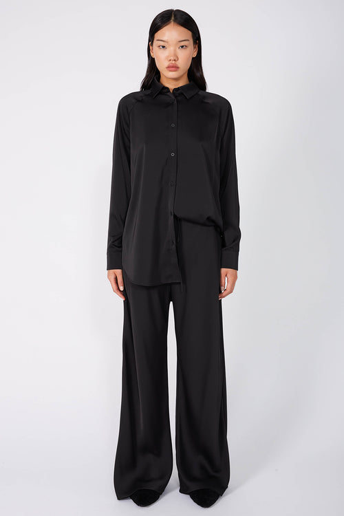 frame bias pant / black