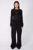 meshed skin / black