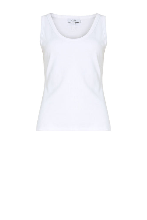 bend tank / white