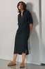 fielded dress / black