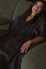 anchored midi dress / deep navy