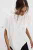 avid short sleeve top / white