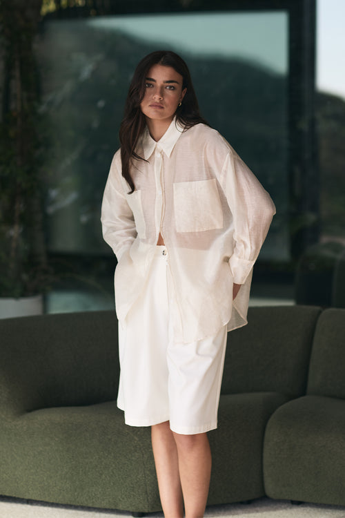 untold shirt / cream