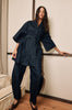 encased full length pant / dark indigo