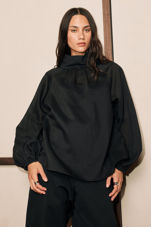 expanse top / black
