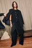 mantle vest / black