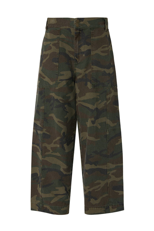 inquiry jean / khaki camo denim