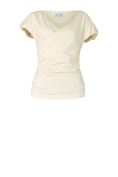 object tee / buttercream
