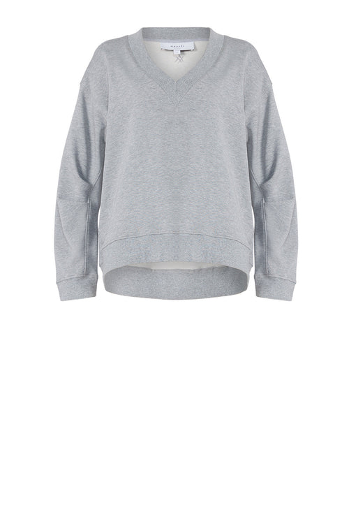 puff v sweat / grey marle