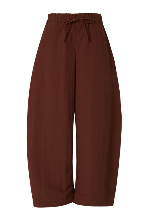 recede pant / chocolate brown