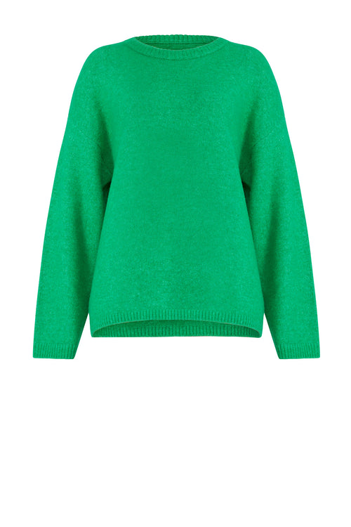server sweater / bright green