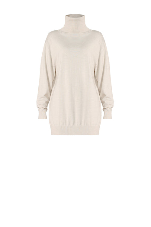 skivvy sweater / oyster marle