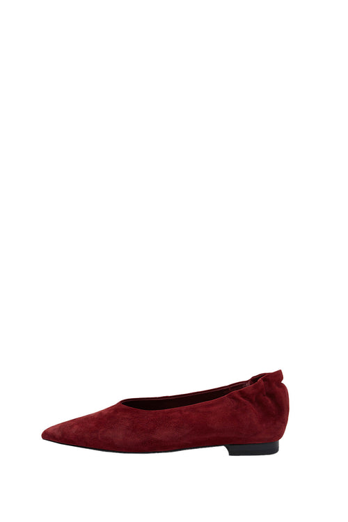 aim ballet flat / sangria