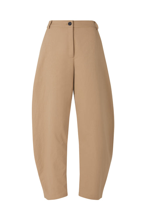 encased full length pant / camel