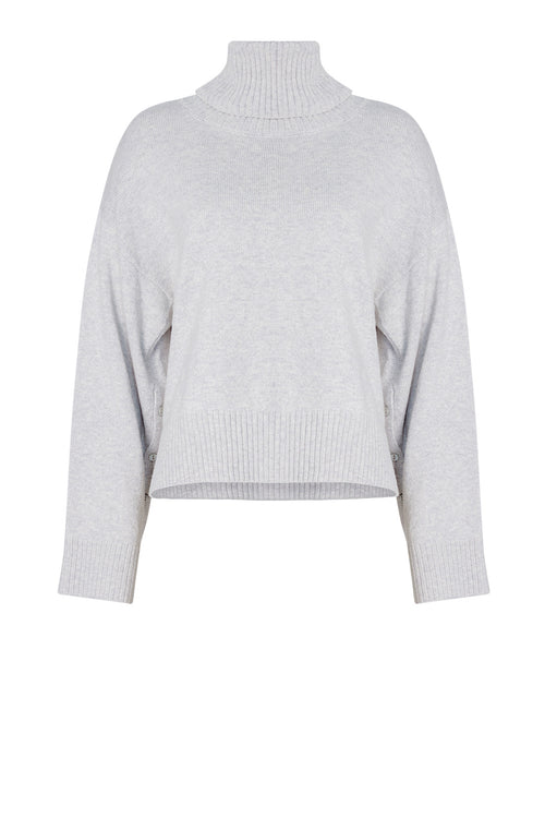 ambient sweater / silver marle