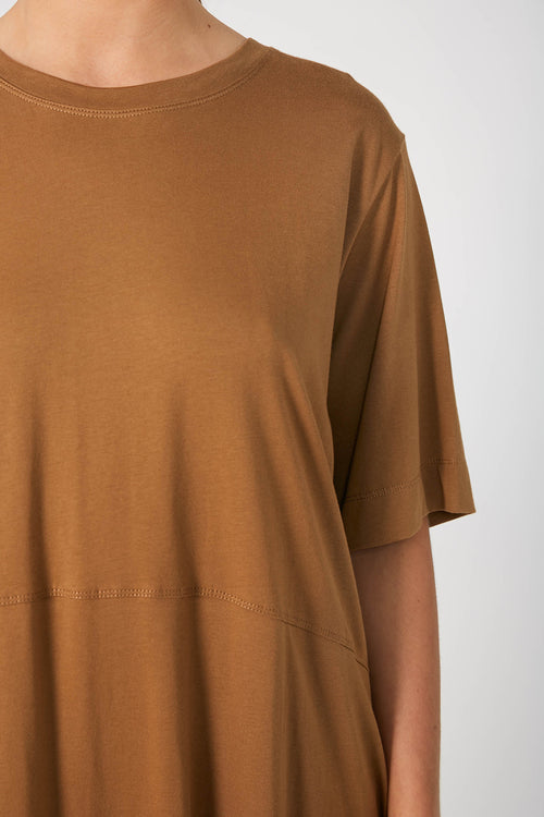 spin dress / pecan brown