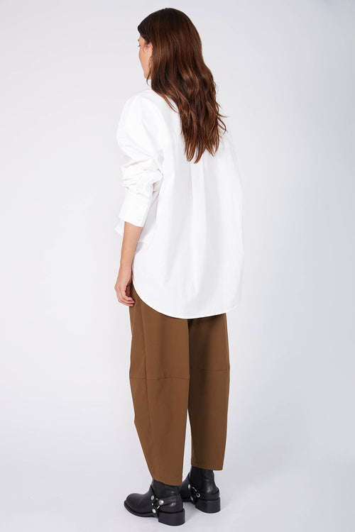ahead pant / burnt toffee