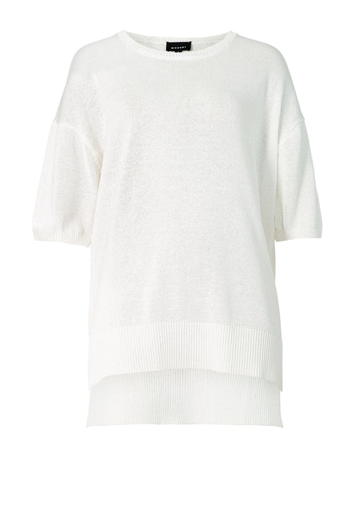 venture tee sweater / white