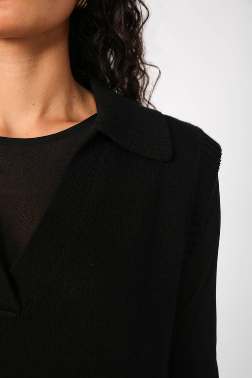 fielding vest / black