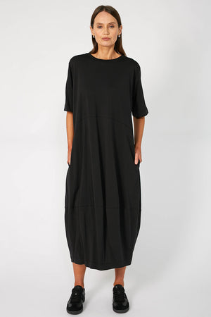 spin dress / black