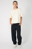 boxed initial tee / ecru