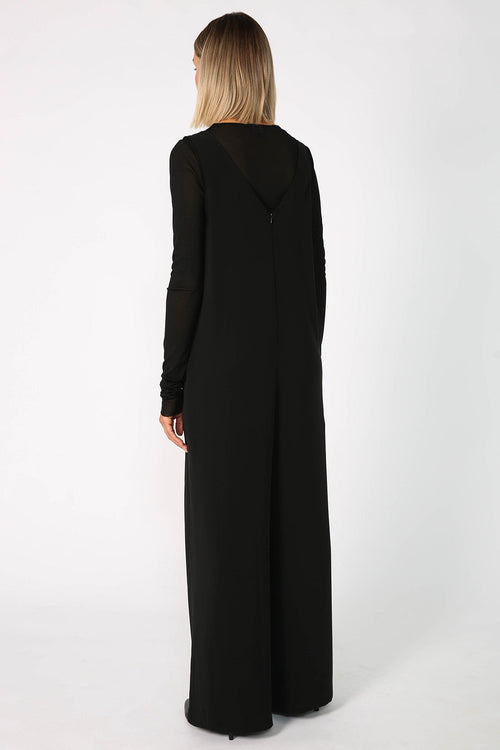 awarded jumpsuit / black