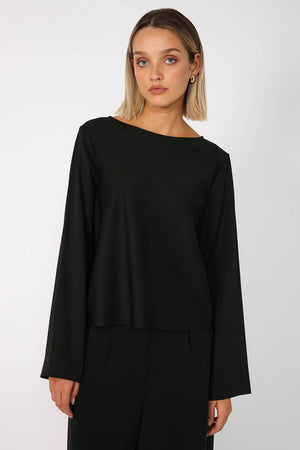 scenario top / black