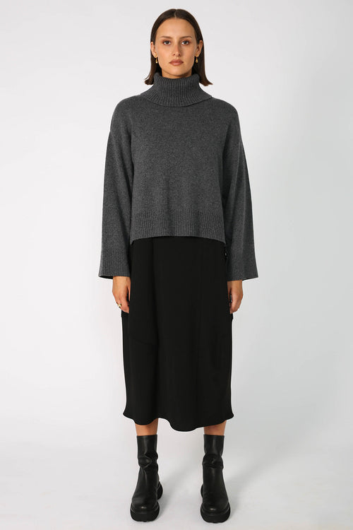 ambient sweater / storm grey