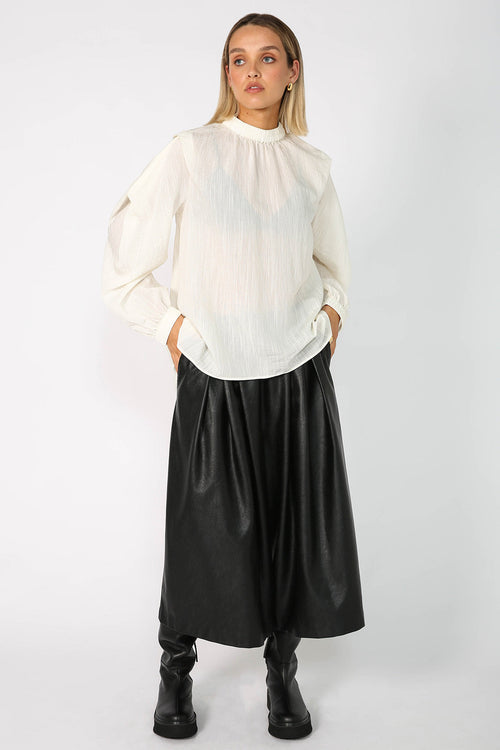conviction top / ivory
