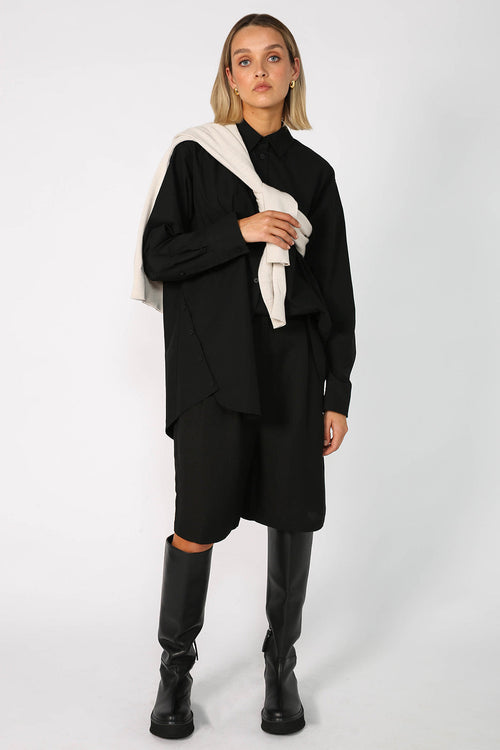 finite short / black