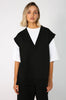 lesson sweat vest / black