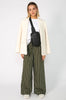 ranging pant / khaki|white stripe
