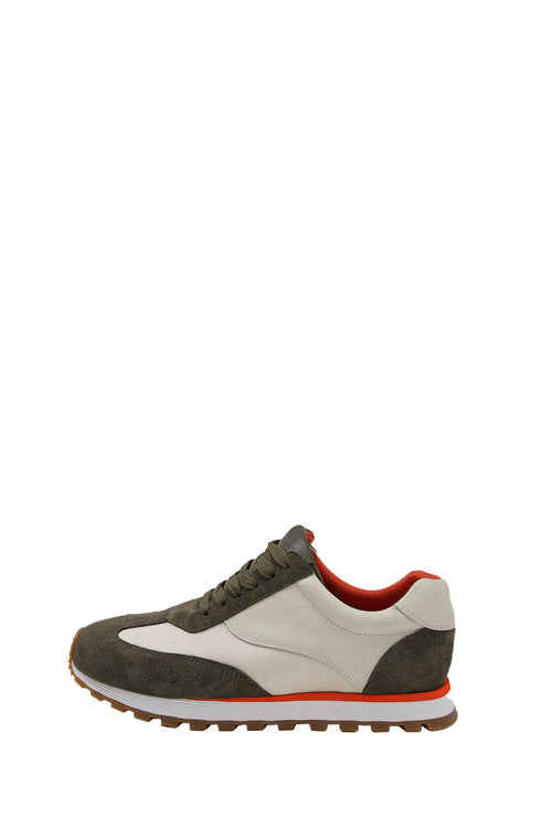 sprint trainer / khaki|orange