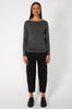 converge top / charcoal marle