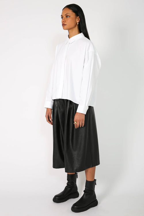evaded shirt / white