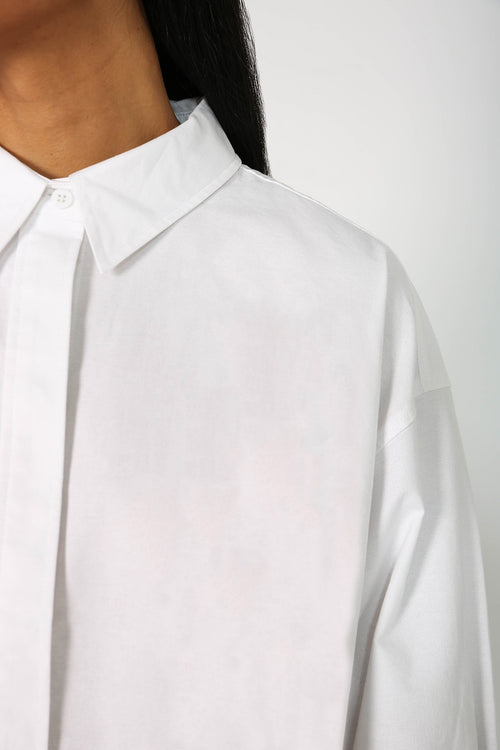 evaded shirt / white