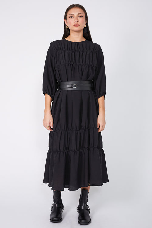 section dress / black