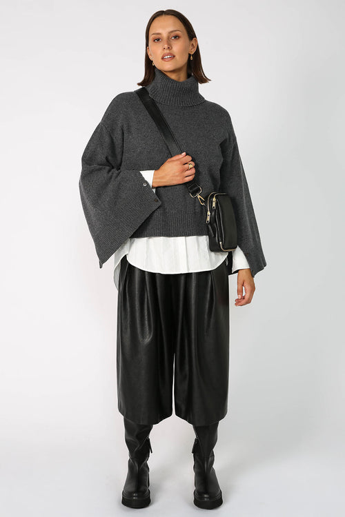 ambient sweater / storm grey