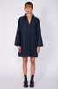 advance dress / dark indigo denim