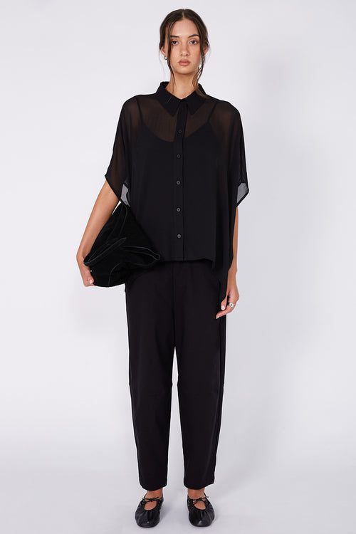 ahead pant / black