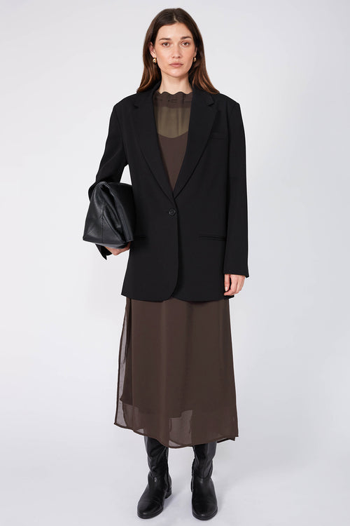 avid tabard / chocolate brown