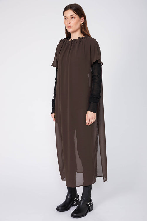 avid tabard / chocolate brown