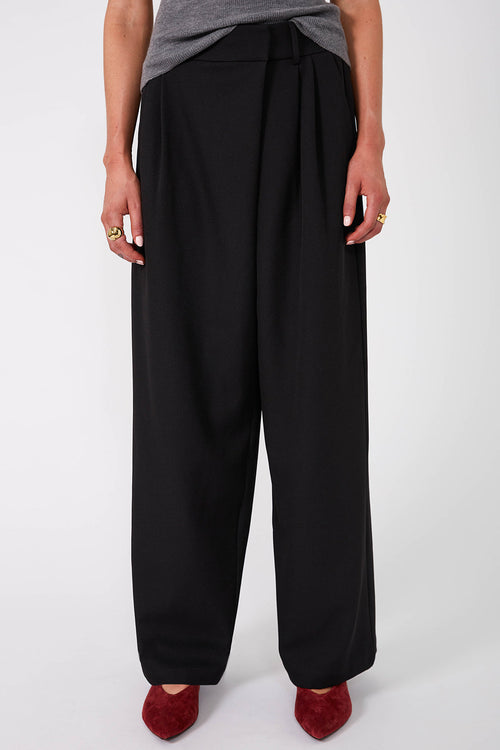 balanced pant / black