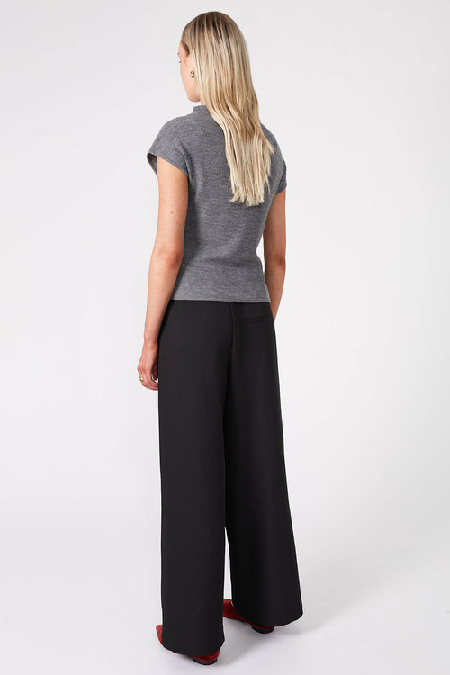 balanced pant / black
