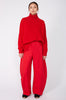 batched sweater / red