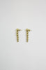 beaded earring / gold